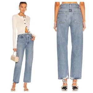 AGOLDE 90s Pinch Waist High-Rise Straight Jeans Size 29